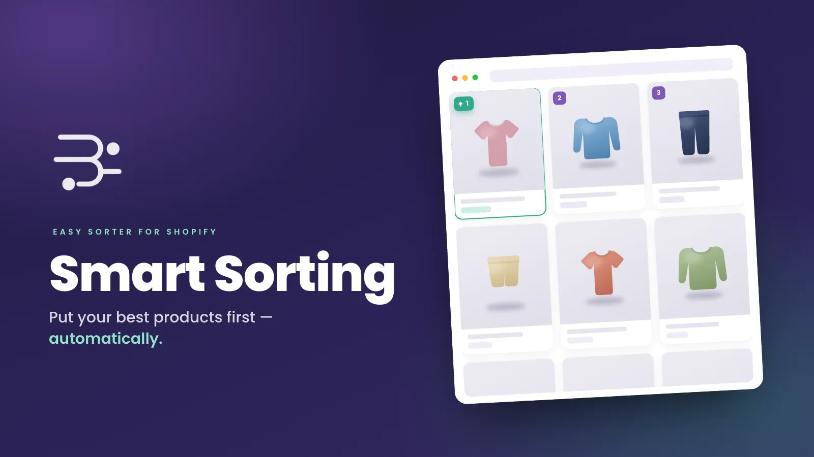 Smarter Shopify Collection Sorting: Put the Right Products First with Smart Sorting